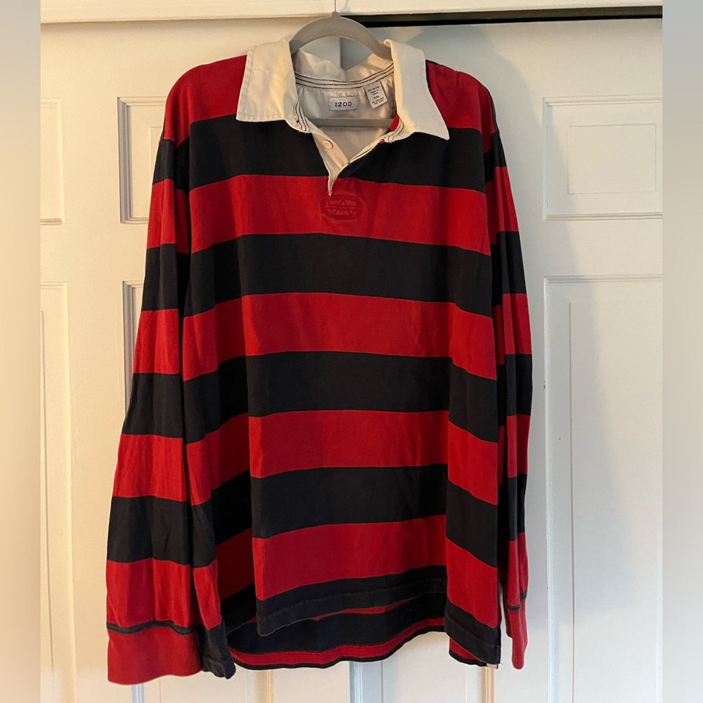 VINTAGE IZOD Heavyweight Men’s XXL Long-sleeve shirt, Minimal wear